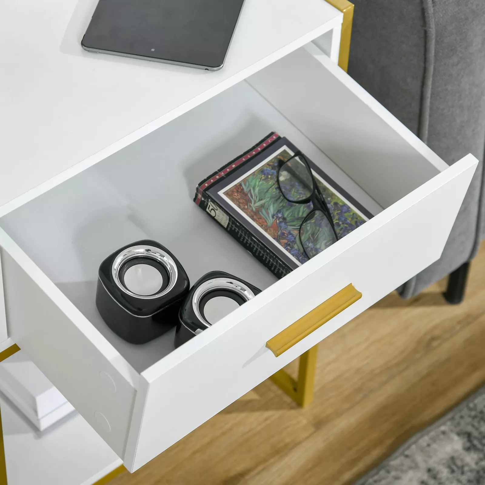 Simple Modern Mini Bedside Cupboard Economy Bedroom Nightstand Shelf